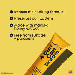 Matrix A Curl Can Dream Rich Mask texture showcases creamy consistency