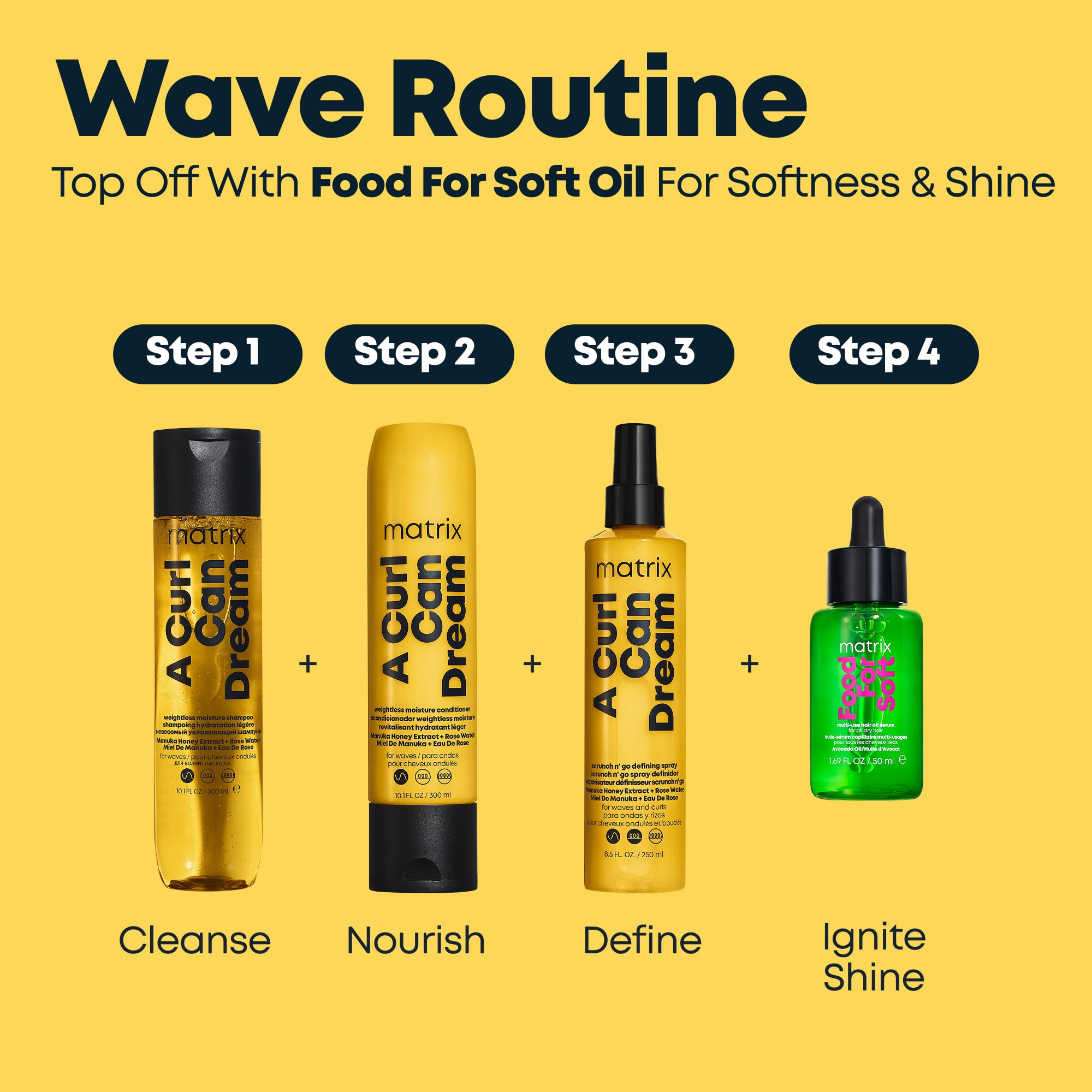 Matrix A Curl Can Dream Scrunch N' Go weightless formula for curls
