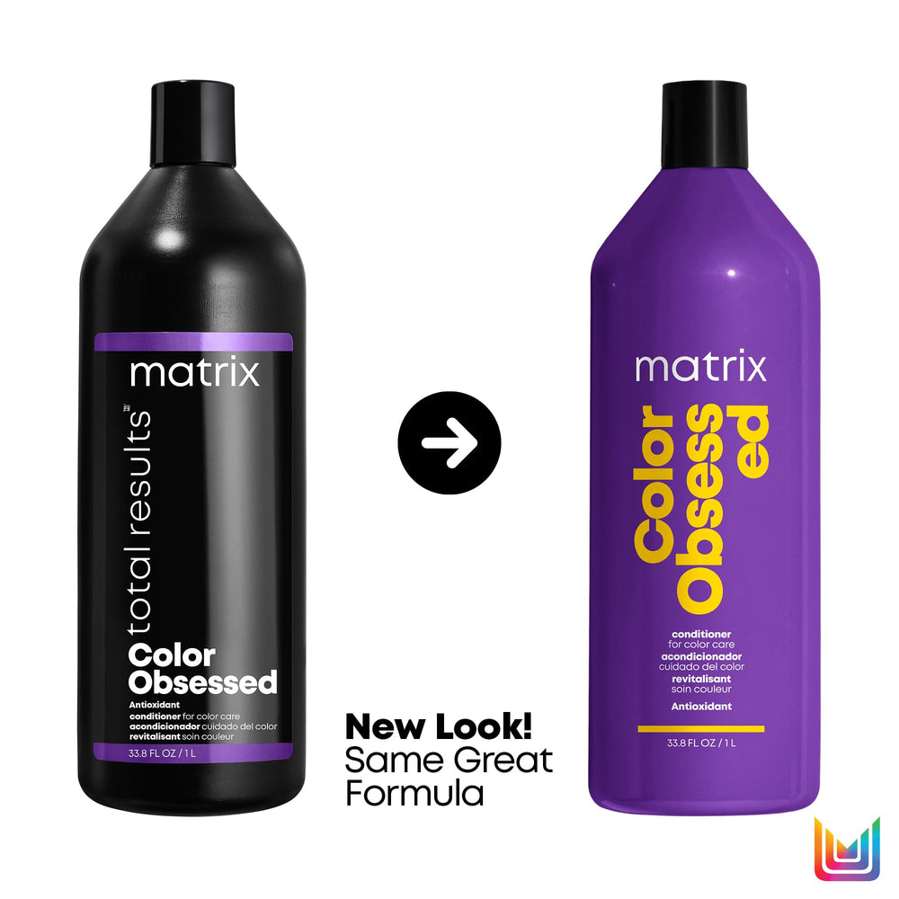 Matrix Color Obsessed bottle cap highlighting secure packaging for everyday use.
