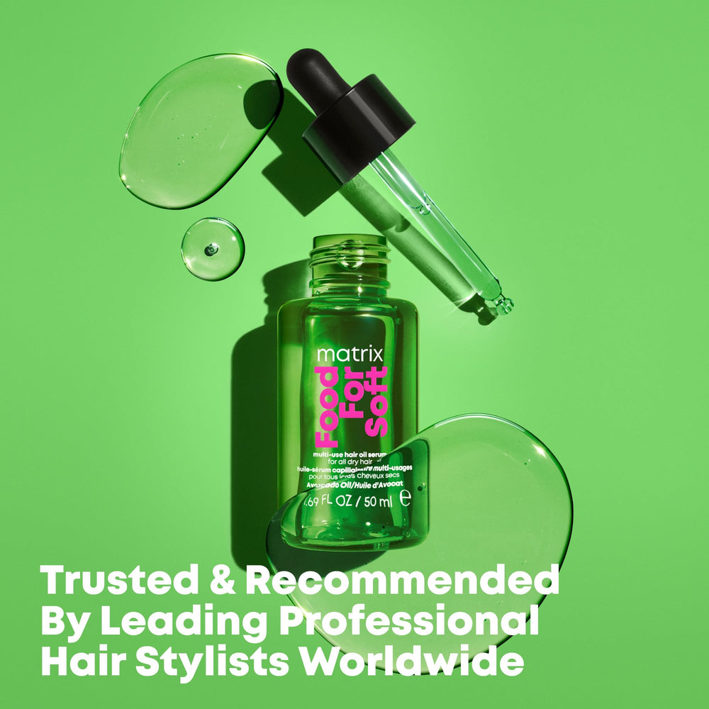 Matrix Food for Soft Hair Serum safe for color-treated hair while nourishing