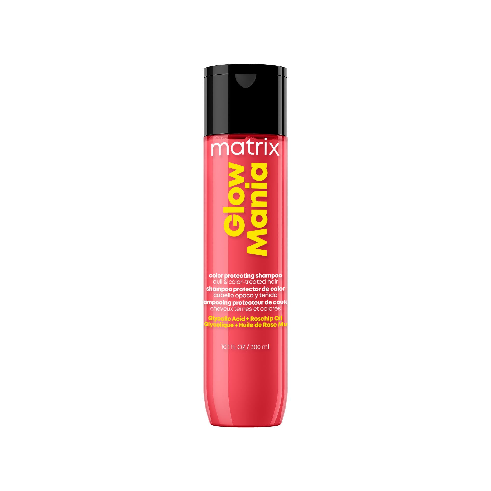 Matrix Glow Mania Shampoo: botella, brillo inmediato para cabello opaco gracias a su fórmula