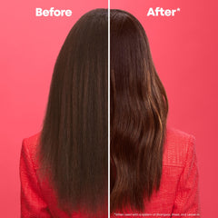 MATRIX Glow Mania Shampoo color-vibrancy preserves color for radiant hair.