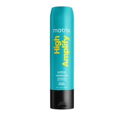 Matrix High Amplify Acondicionador en envase, aporta volumen instantáneo y cuerpo al cabello fino.