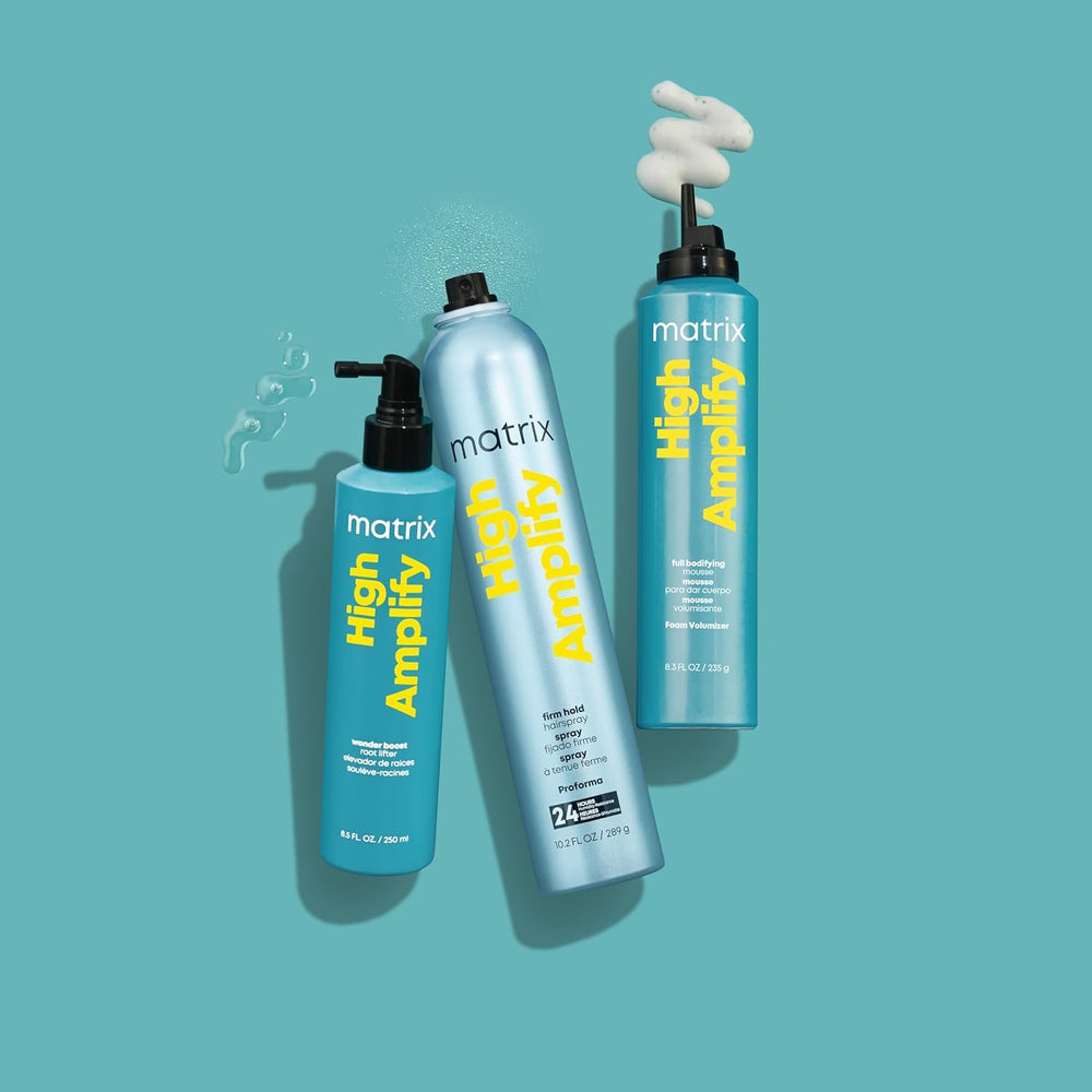 Matrix High Amplify provides lasting body and shine.