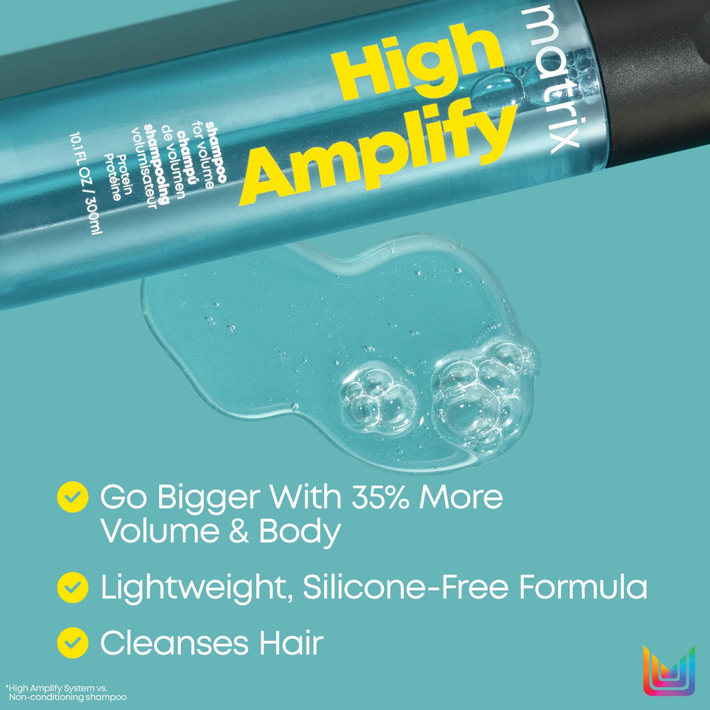Matrix High Amplify: cabello con volumen inmediato y aspecto más grueso