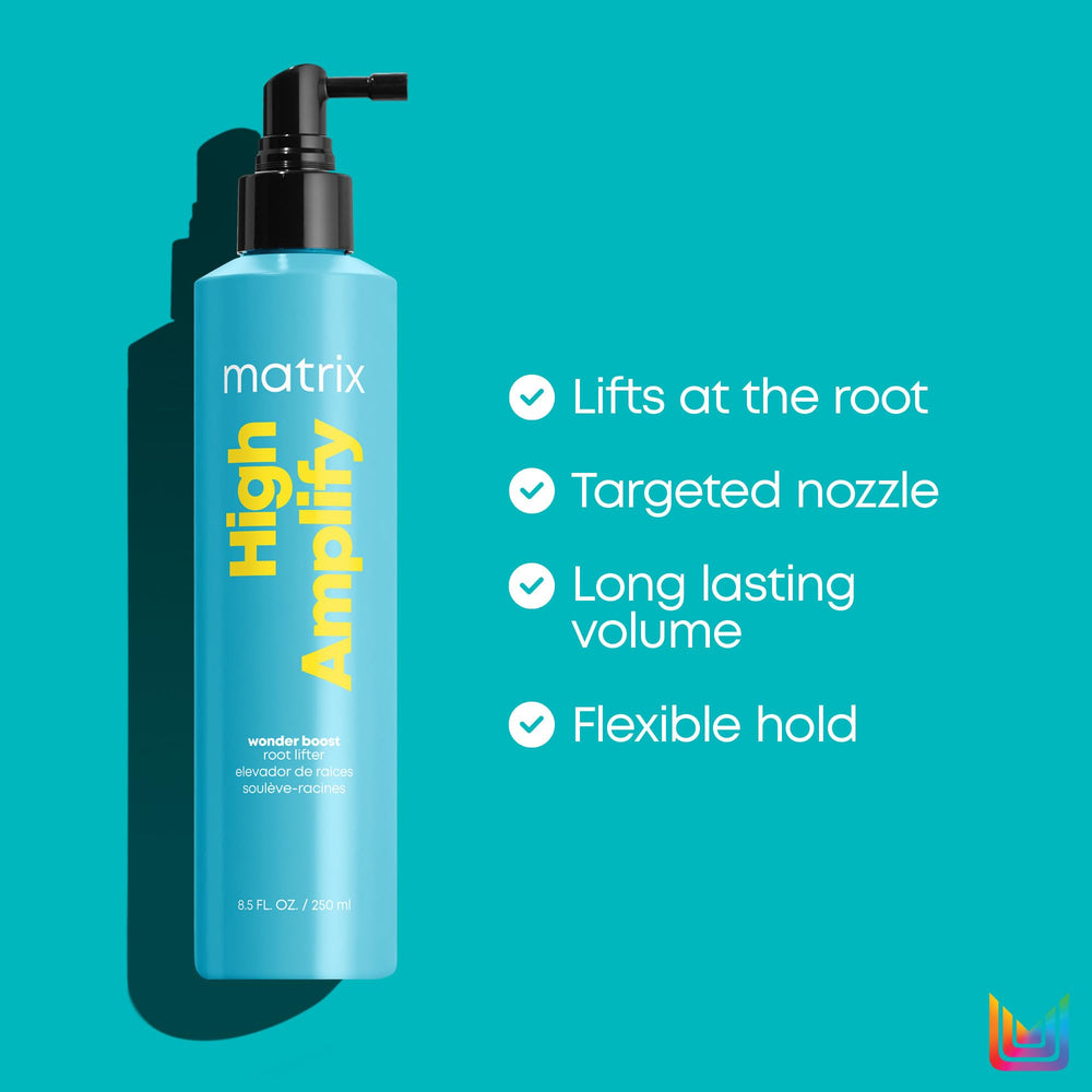Matrix High Amplify Wonder Boost adds lightweight body to fine hair.