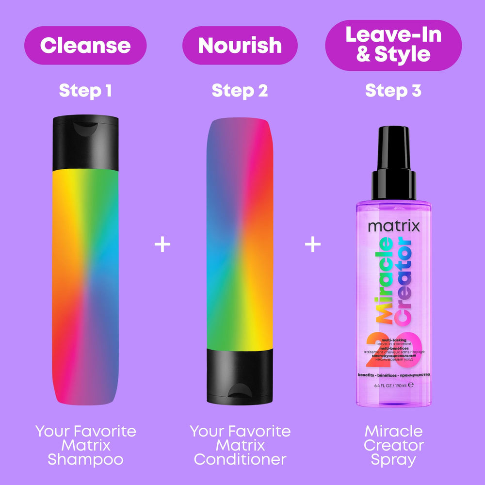 Matrix Miracle Creator ideal para uso diario en todo tipo de cabello.