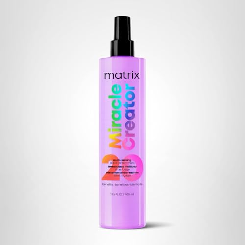 Matrix Miracle Creator Leave-In For All Hair Types demonstrates versatility
