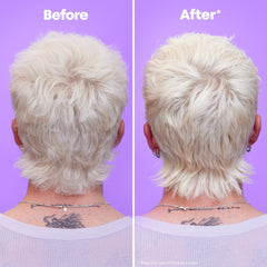 Matrix Miracle Creator Leave-In Untangled Hair shows smooth, manageable strands