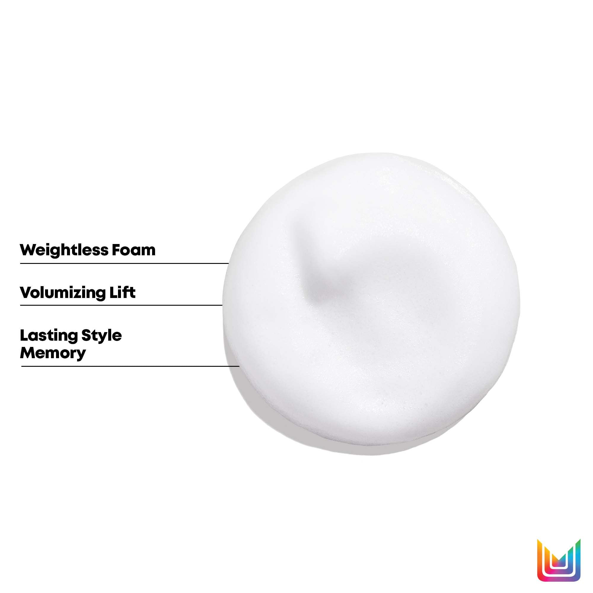 Matrix Setter Mousse providing humidity resistance for lasting style.