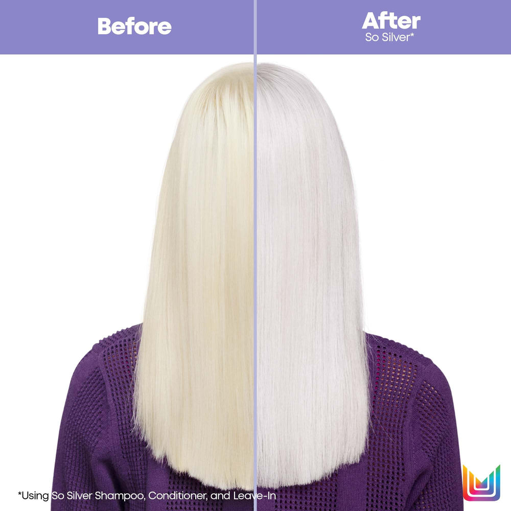 Matrix So Silver jar close-up with deep conditioning for color-treated hair