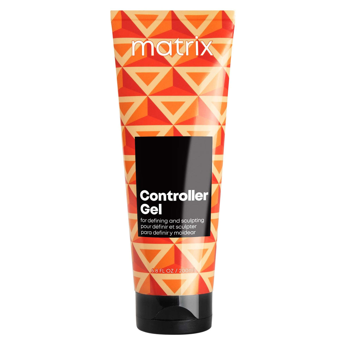Matrix Styling Controller Gel bottle front shows strong hold and vegan formula
