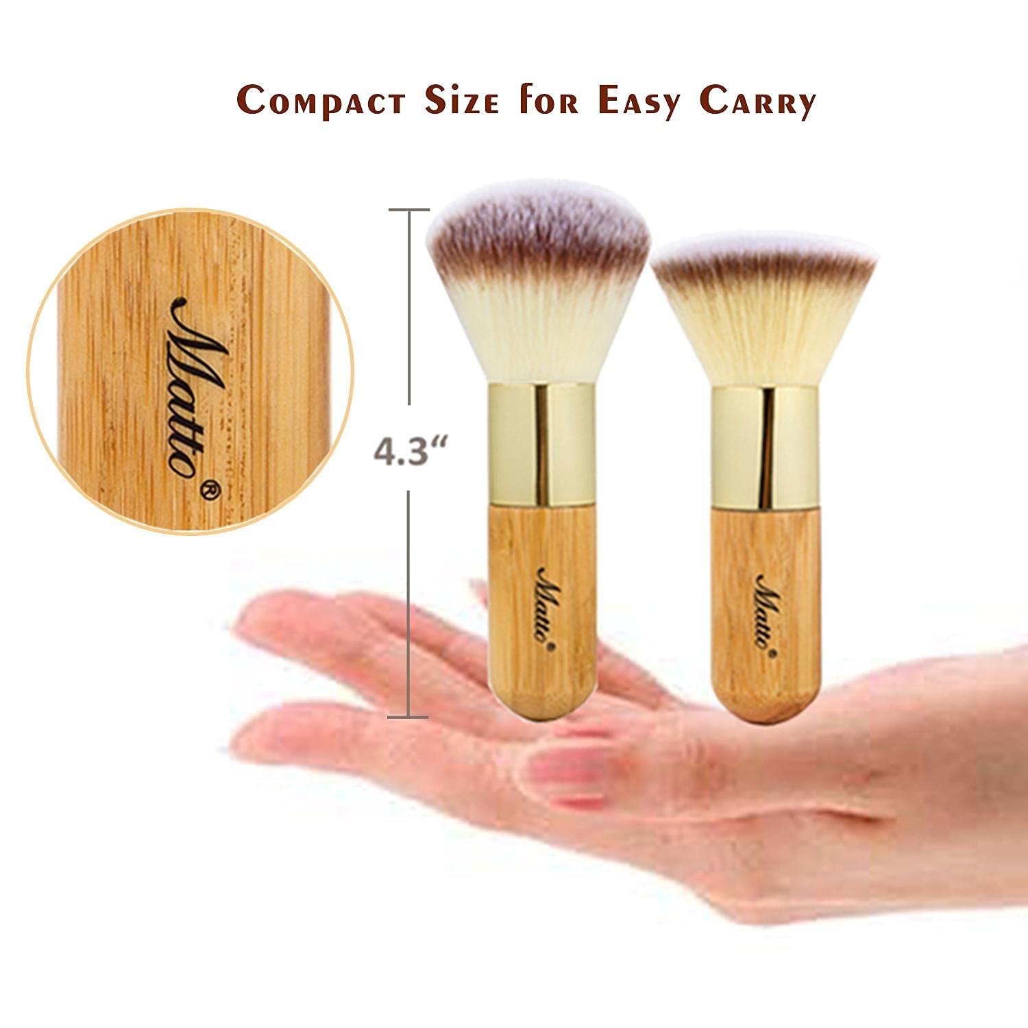 Matto foundation-application demo shows even, controlled blending