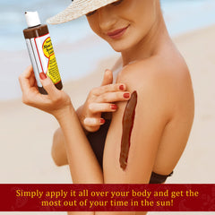 Maui Babe After Browning Lotion cream 2-pack highlighting lightweight texture and hydration.