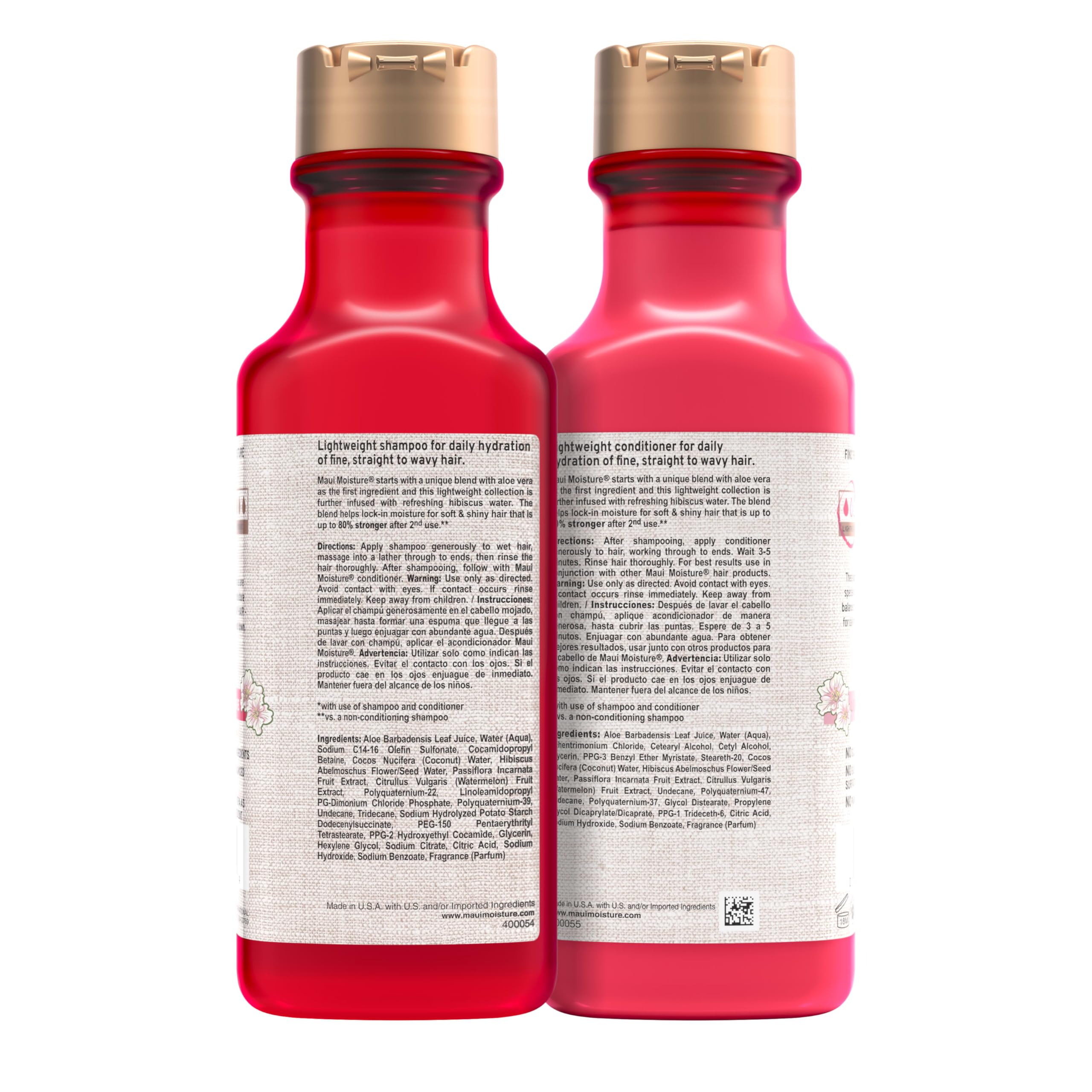 Botella de Maui Moisture de 13 onzas para uso diario.