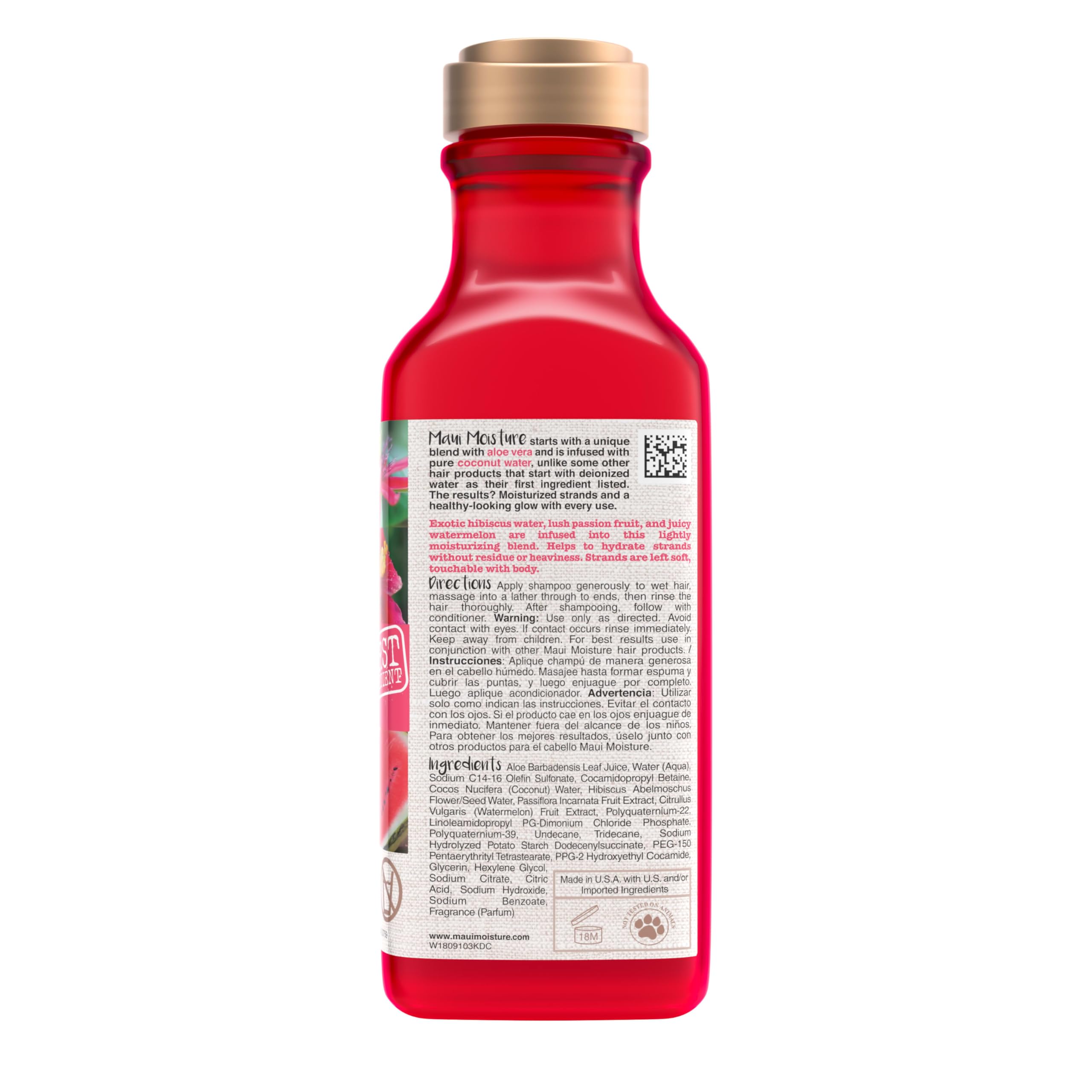 Daily-use Maui Moisture shampoo ideal for soft, bouncy curls