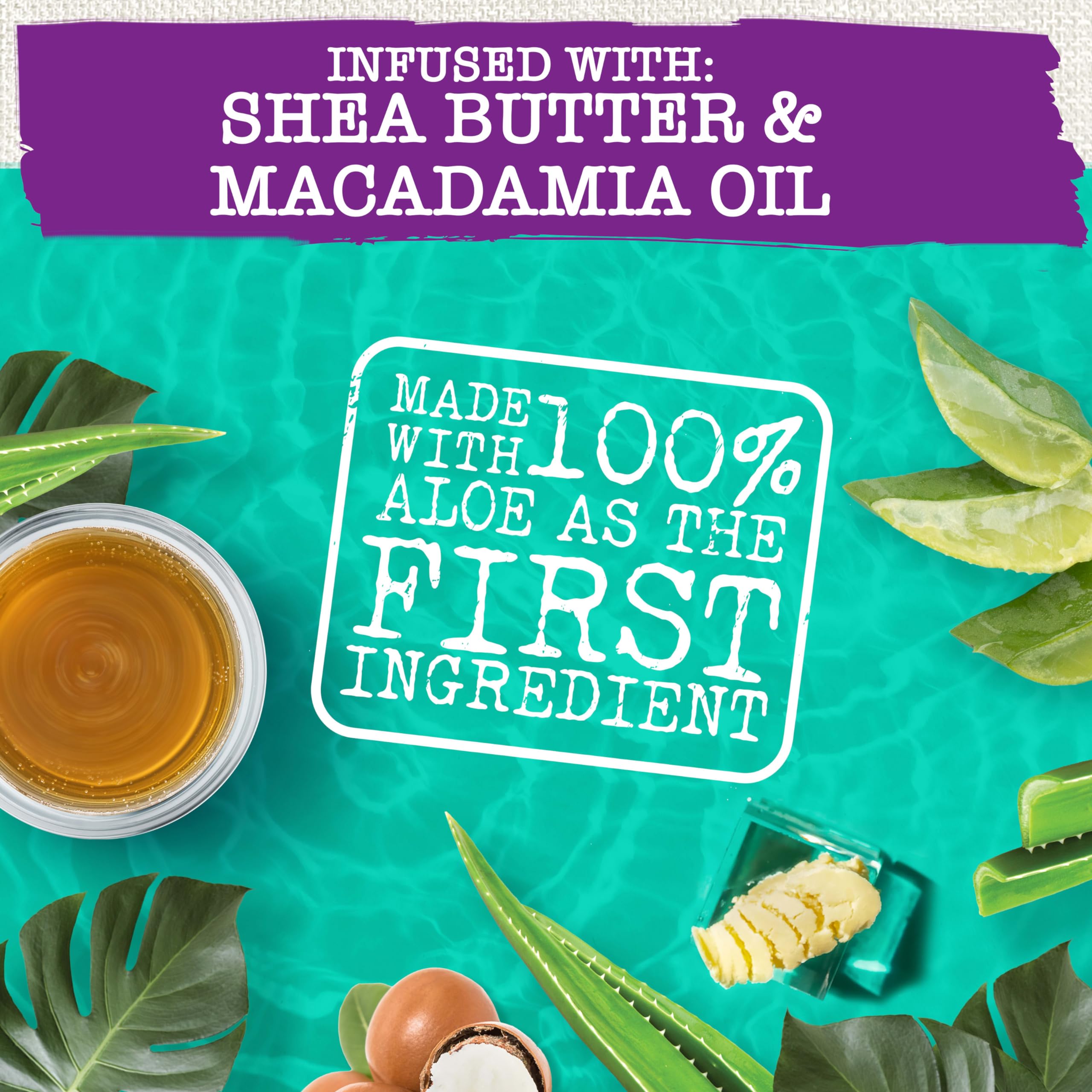 Aloe vera como primer ingrediente en Maui Moisture Heal & Hydrate