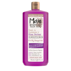 Acondicionador Maui Moisture Heal & Hydrate en frasco de 13 oz hidrata rizos secos