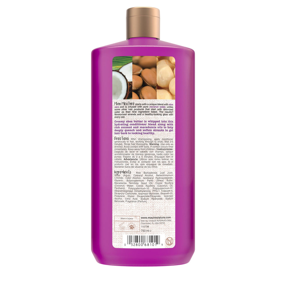 Uso diario recomendado del acondicionador Maui Moisture Heal & Hydrate