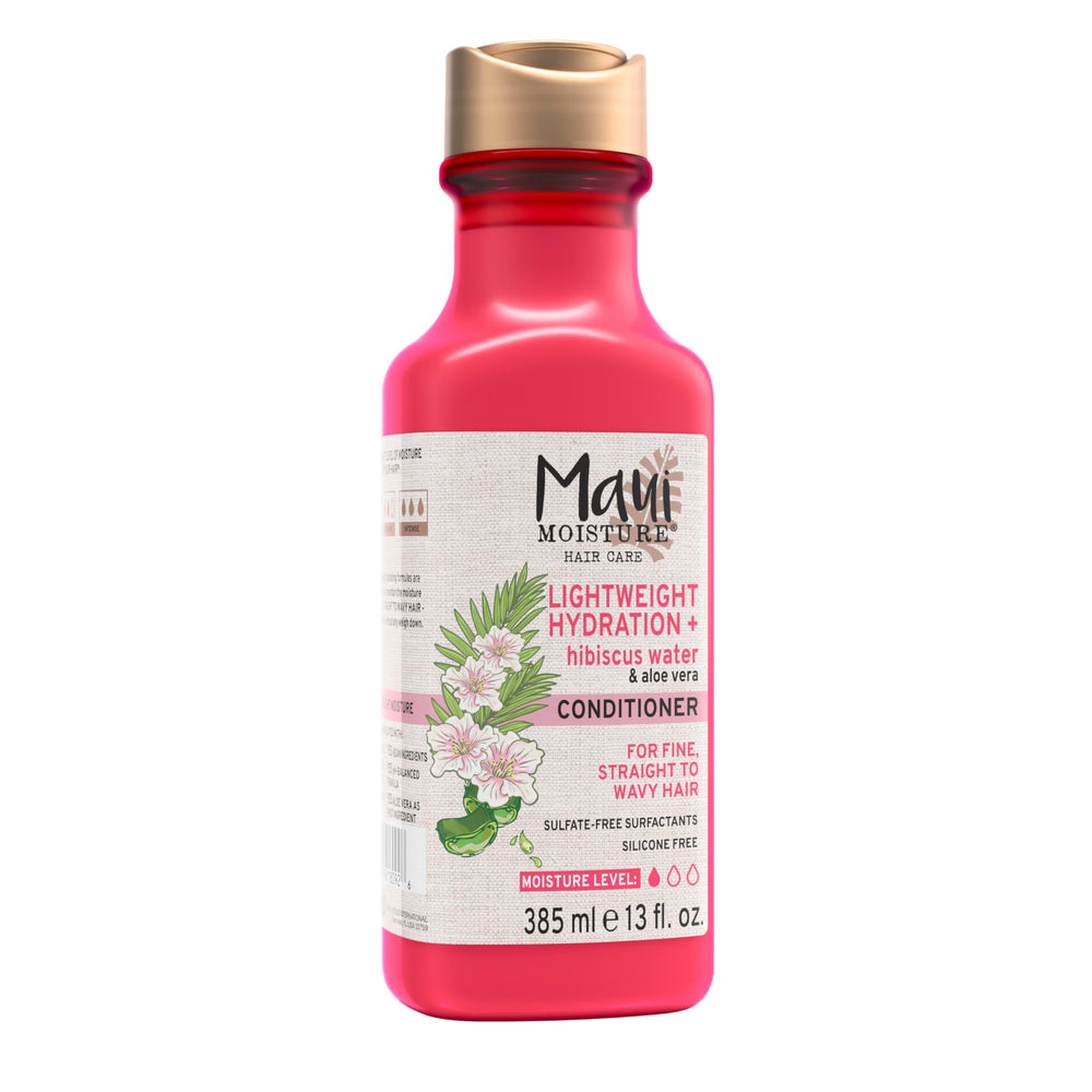 Vegan formula label on Maui Moisture lightweight hydration conditioner.