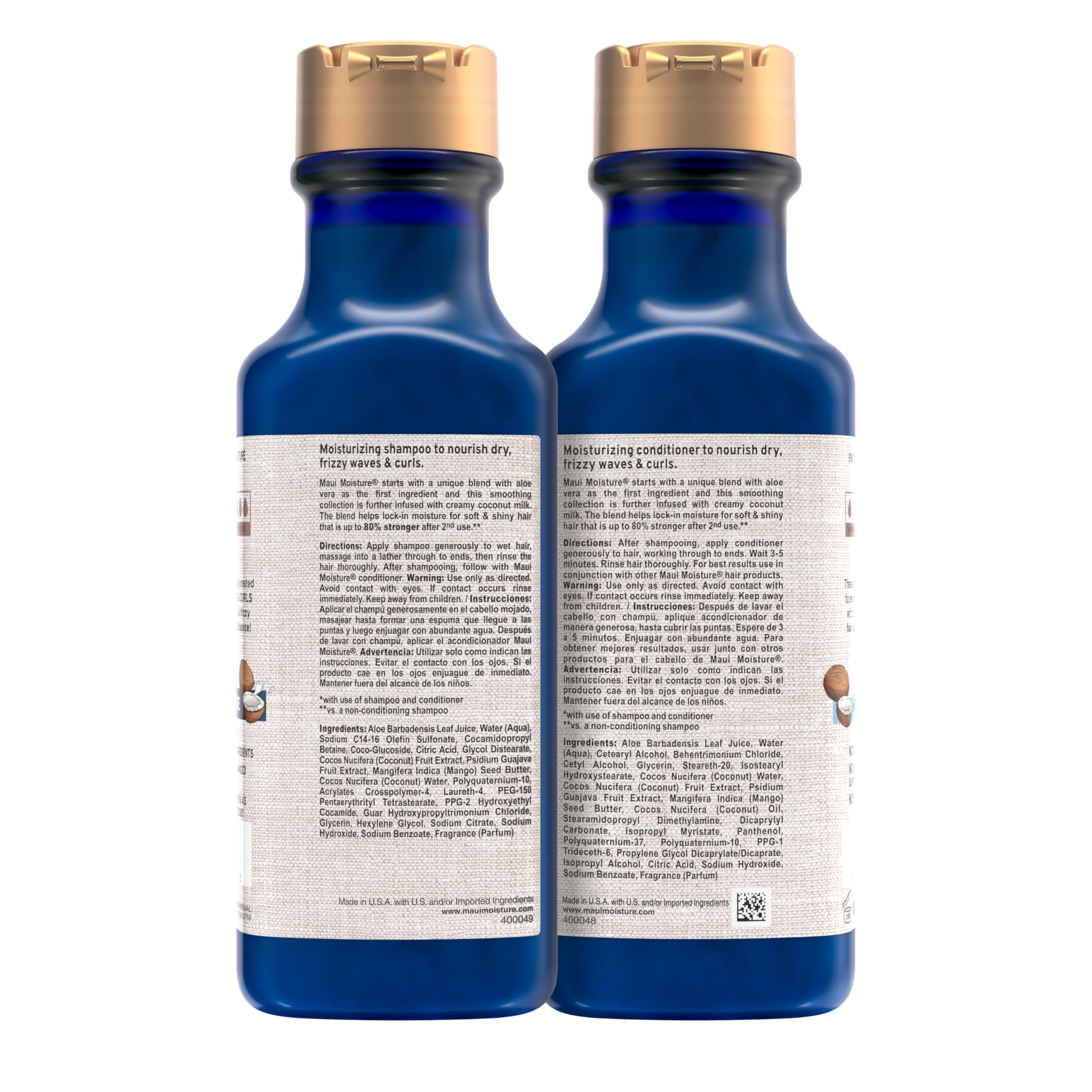 Aroma coco floral y madera envuelve el cabello con Maui Moisture