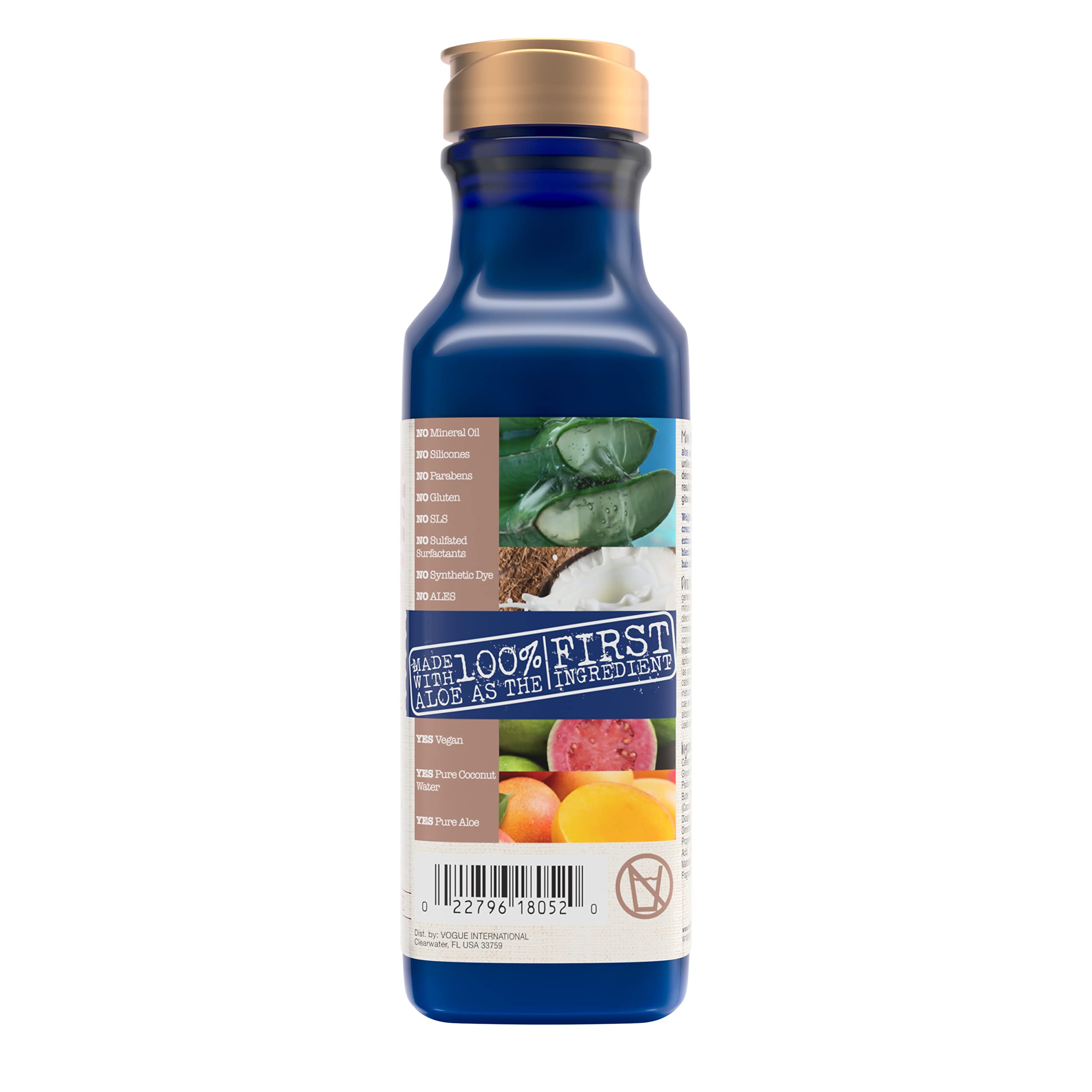 Aloe vera como primer ingrediente en Maui Moisture Nourish & Moisture.
