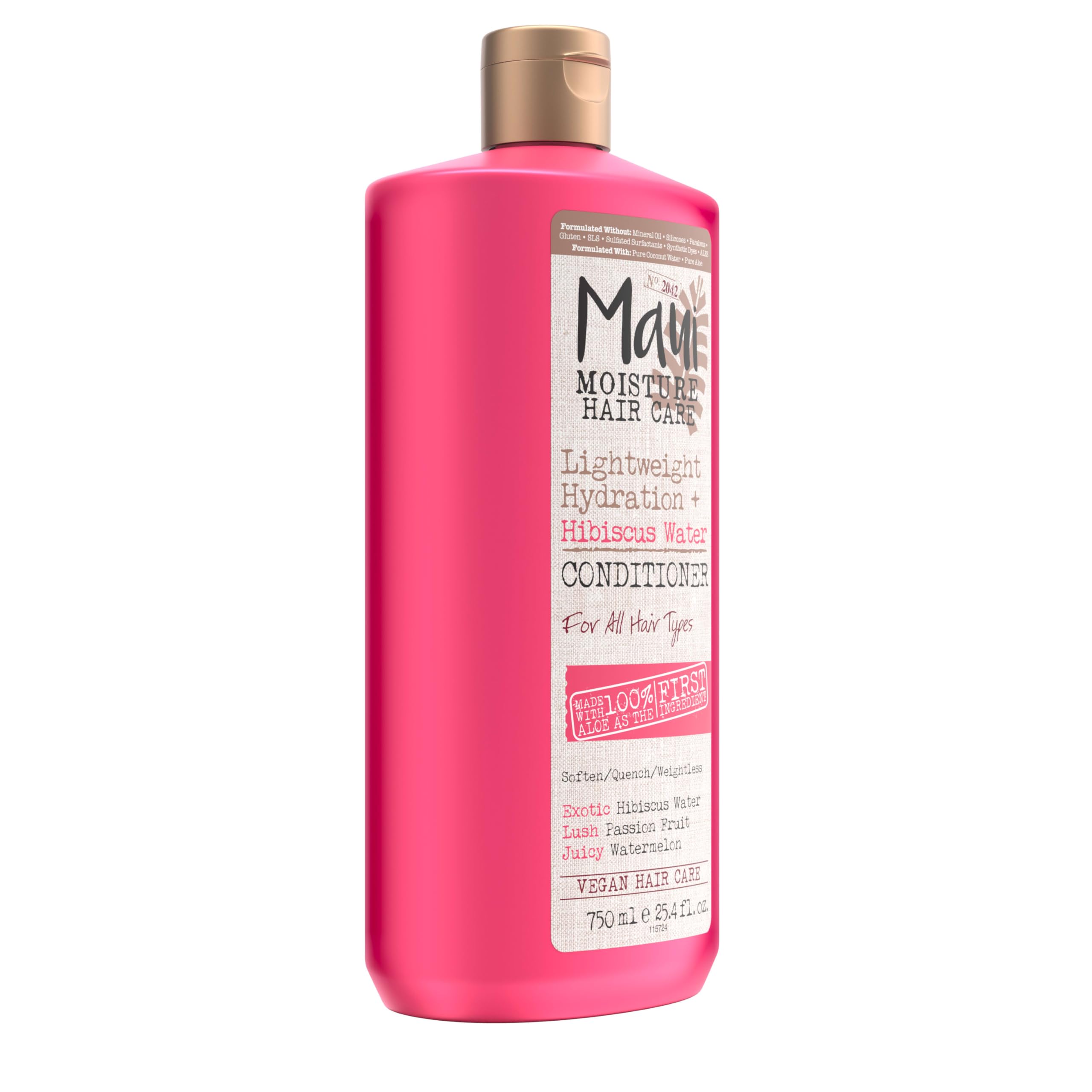 Maui Moisture: rizos con brillo gracias al hibisco.