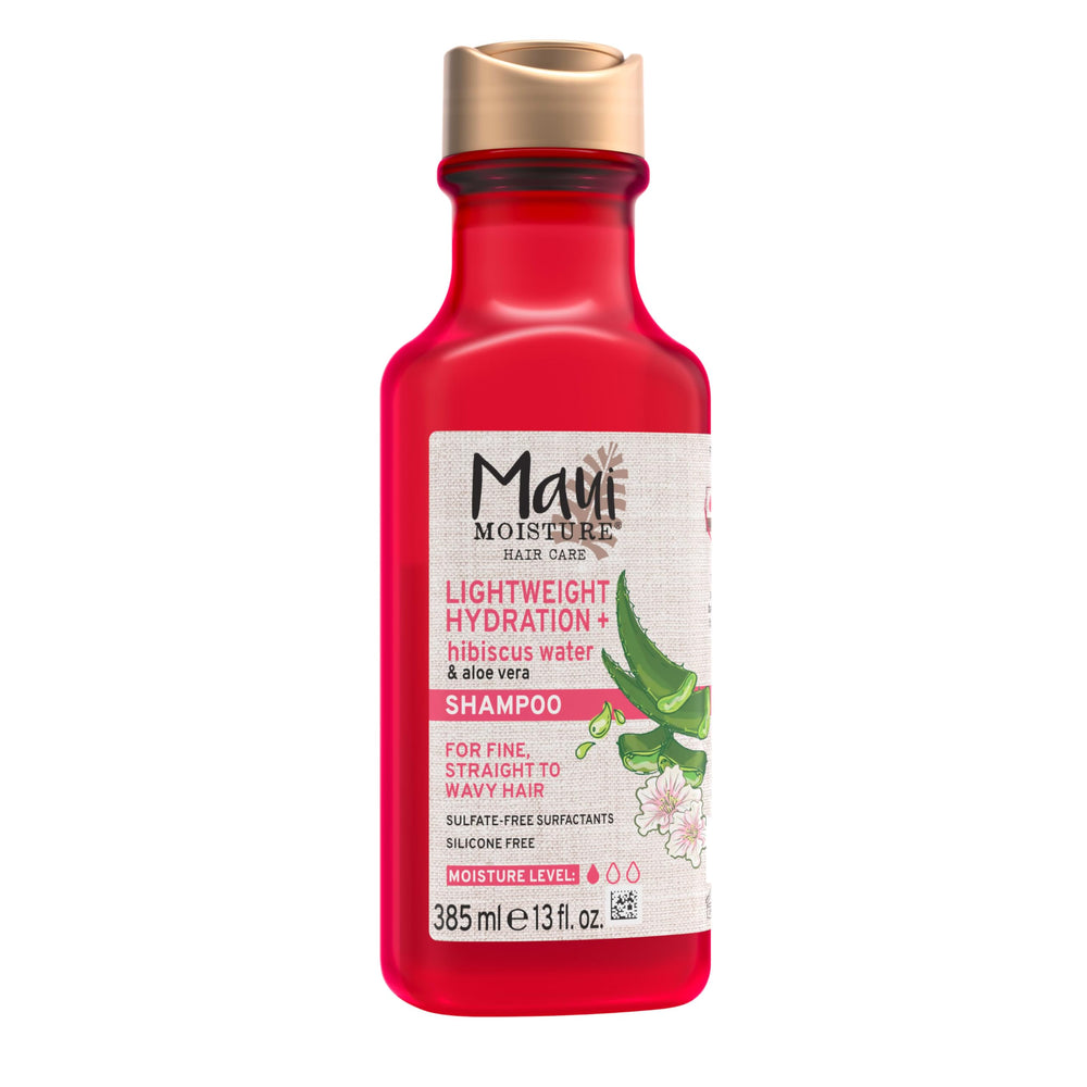 Vegan sulfate-free label highlighted on Maui Moisture product