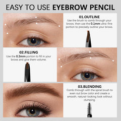MAVENI Browcharm lápiz ultrafino de 0.1 mm brinda trazos finos