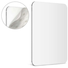 Mavoro 7x9 shaving mirror in shower with clear reflection for daily grooming