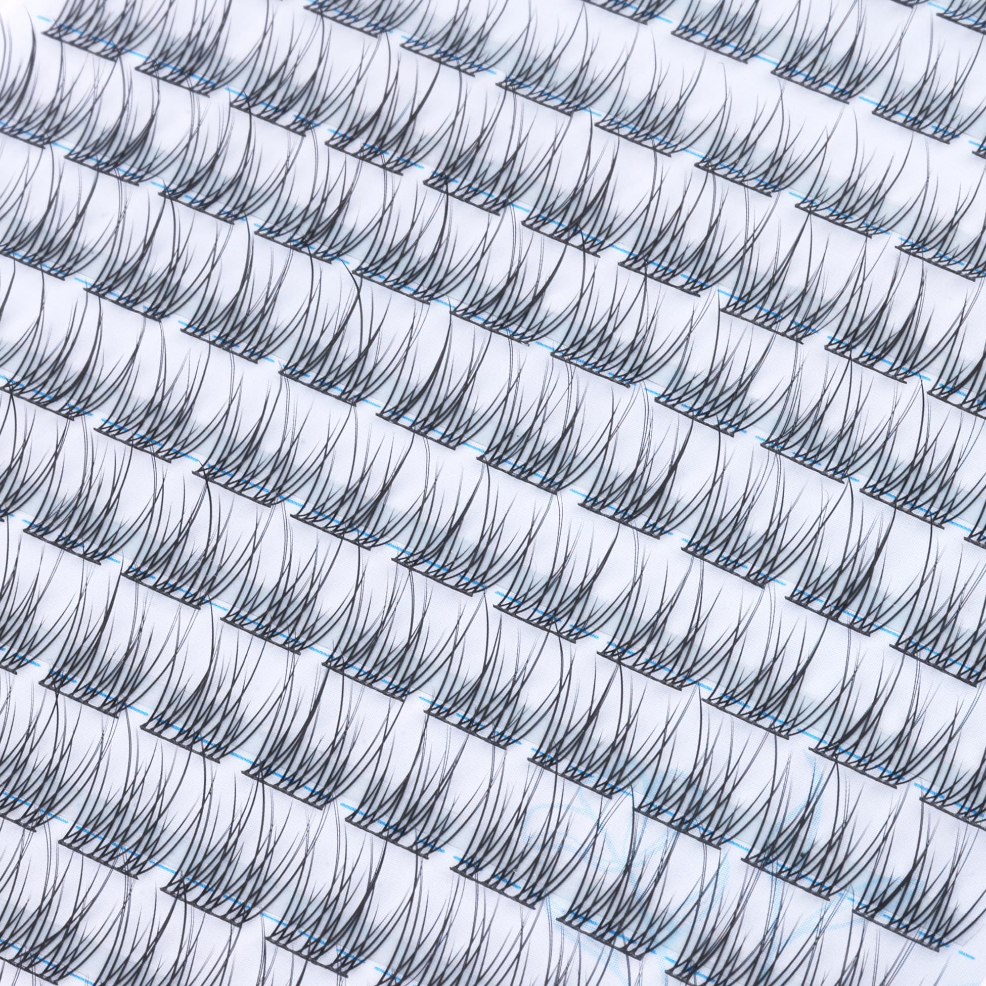 Mavphnee 168-pcs lash set close-up showing mixed lengths for natural look.