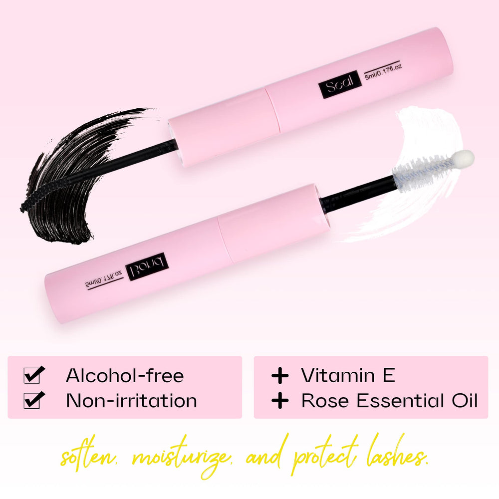 Mavphnee 2in1 Lash Glue packaging showcases dual-step system.