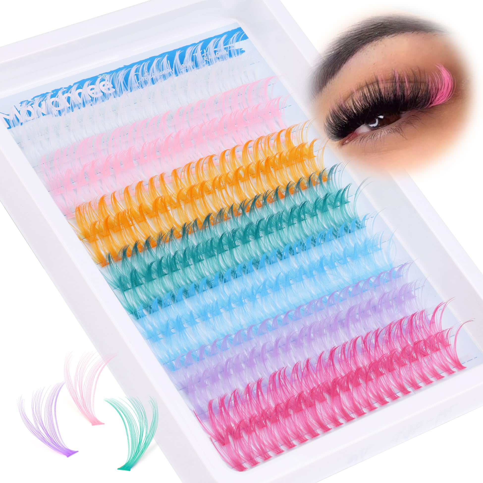 Mavphnee 40 individuals per color 18mm for more style options.