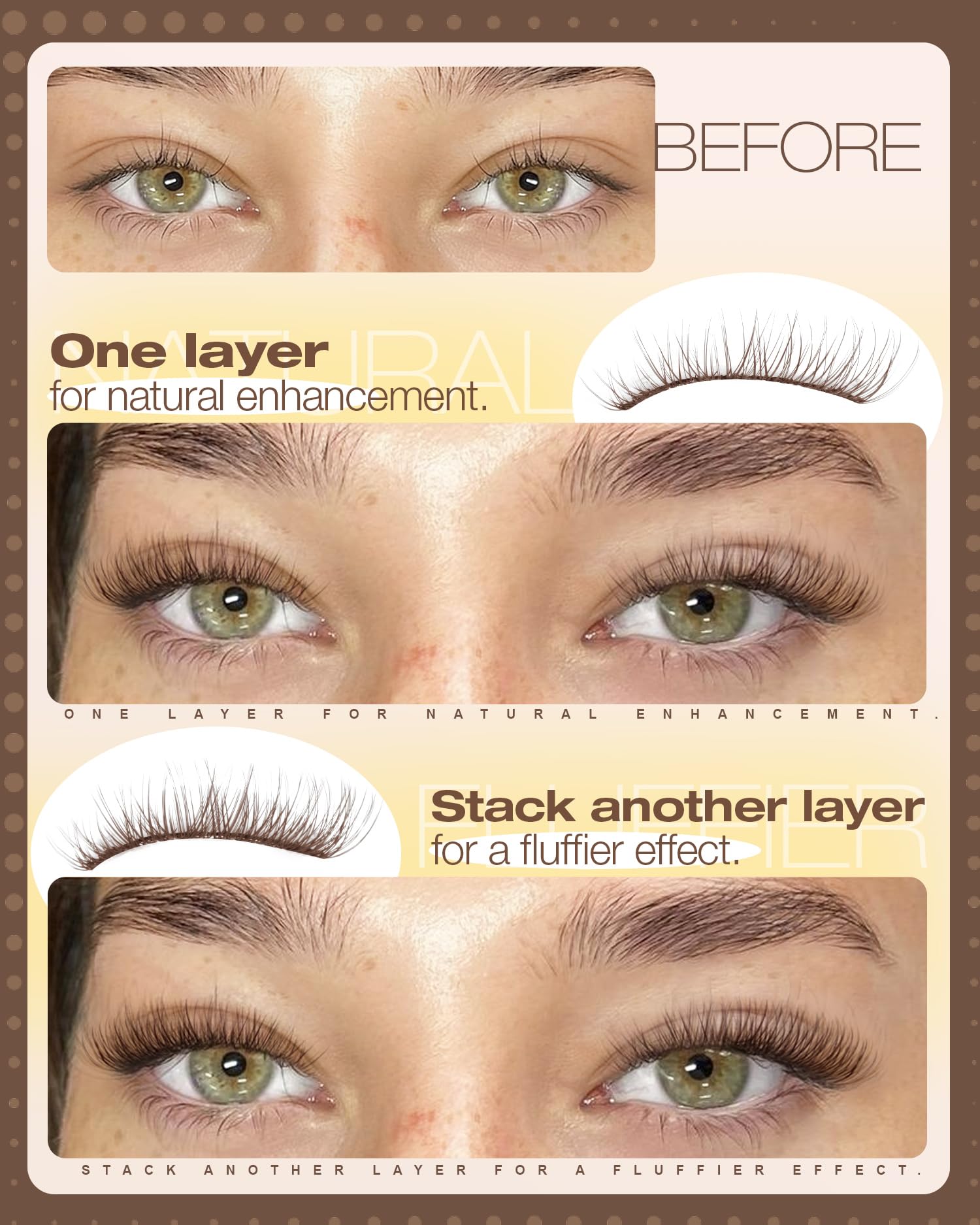 Mavphnee ageless beauty lash clusters for timeless, subtle glam.