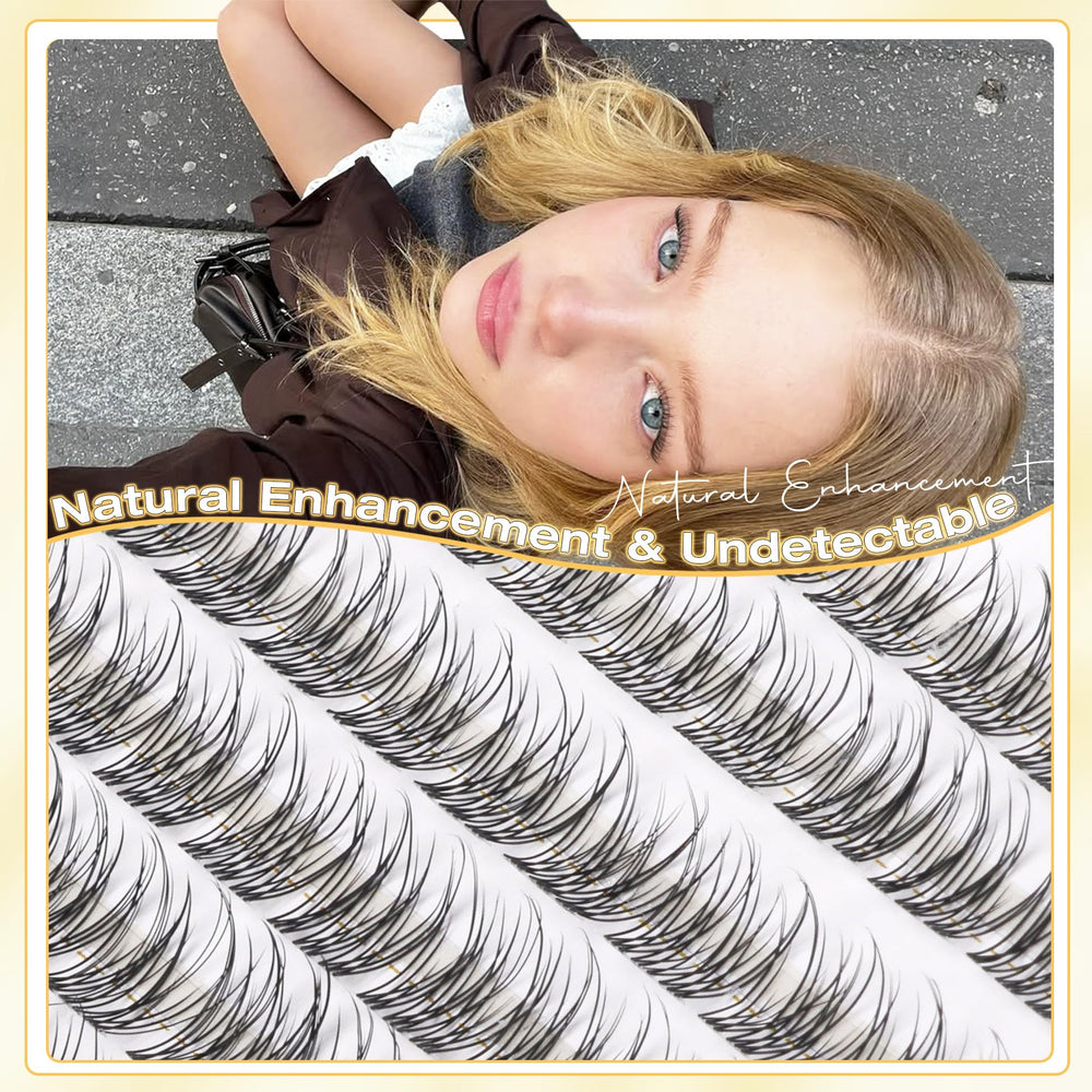 Mavphnee beginner-friendly lash clusters are easy to place with no extra tools.