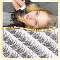 Mavphnee beginner-friendly lash clusters are easy to place with no extra tools.
