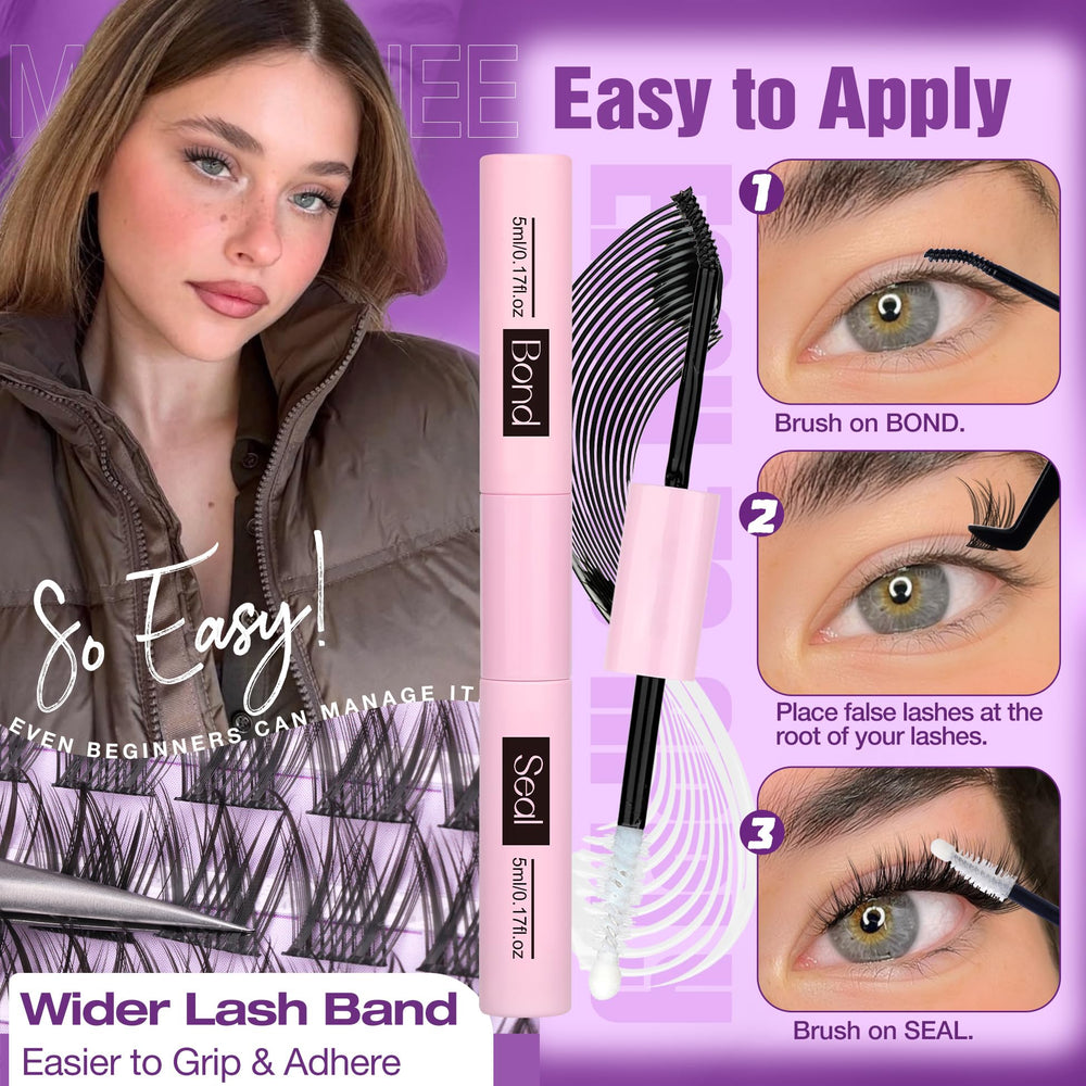 Mavphnee lash bond and seal glue delivers quick, strong adhesion.