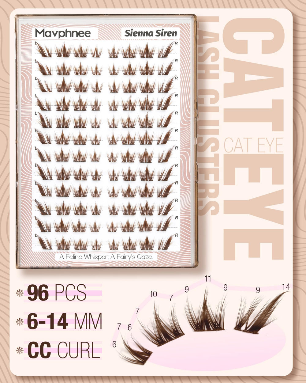 Mavphnee fluffy, feathered texture delivers a lived-in, soft-glam finish.