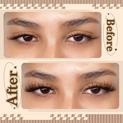 Mavphnee brown lash clusters beginners-friendly design for easy DIY application