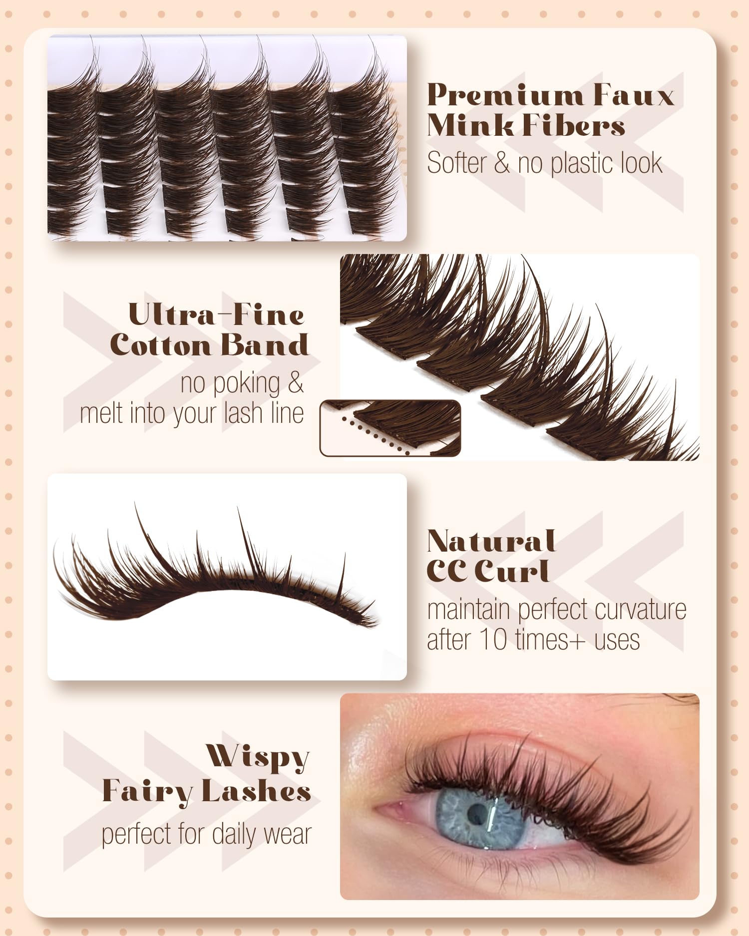 Mavphnee CC curl clusters maintain lift throughout wear.