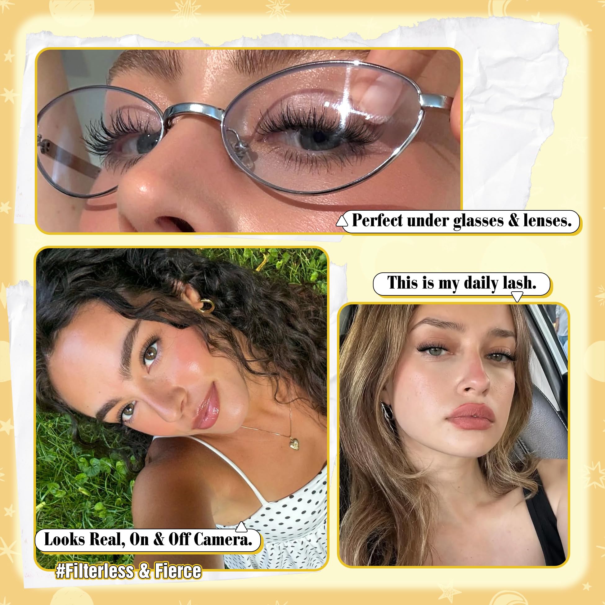 Mavphnee CC-curly wispy lashes for a natural fluttery look