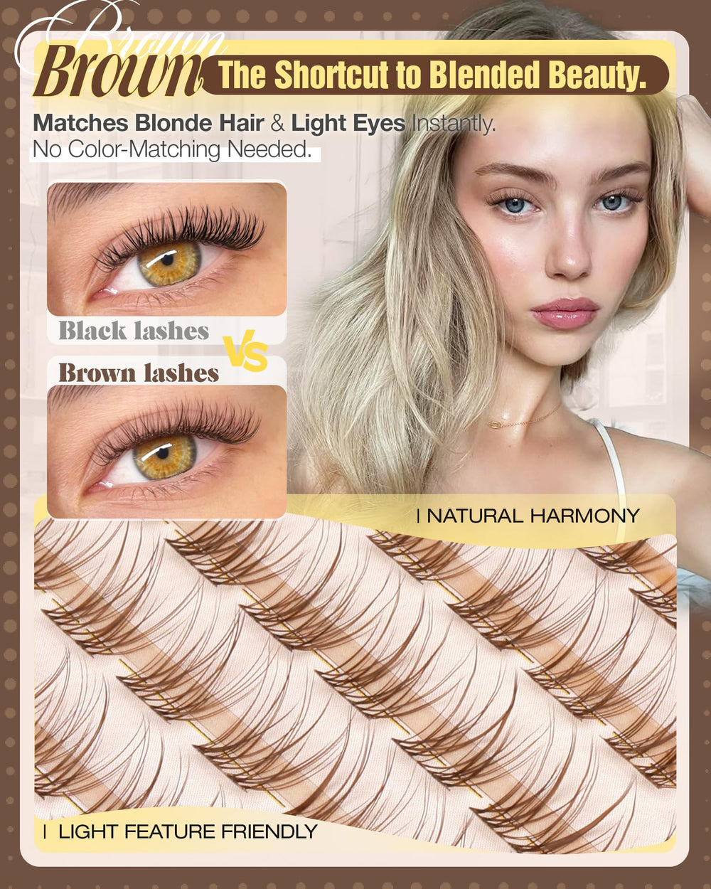 Mavphnee CC curve lashes delivering gentle lift with natural appearance.