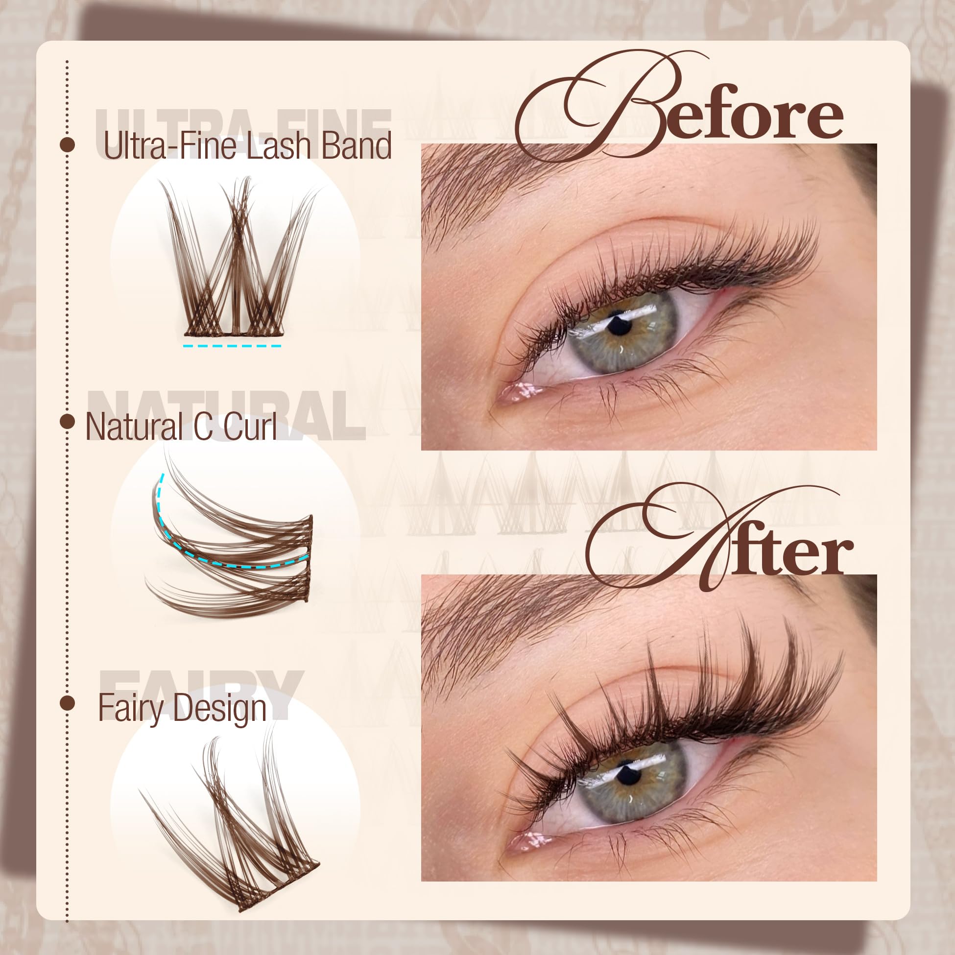 Mavphnee clear bond and seal – invisible hold with transparent finish.