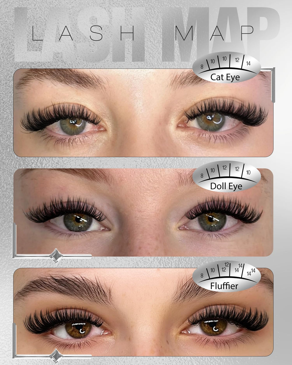 Mavphnee Close-up Soft Fluff Lashes highlight the lash line without heaviness.