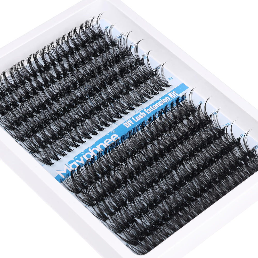 Mavphnee easy-application lashes simplify layering for professional or DIY use.