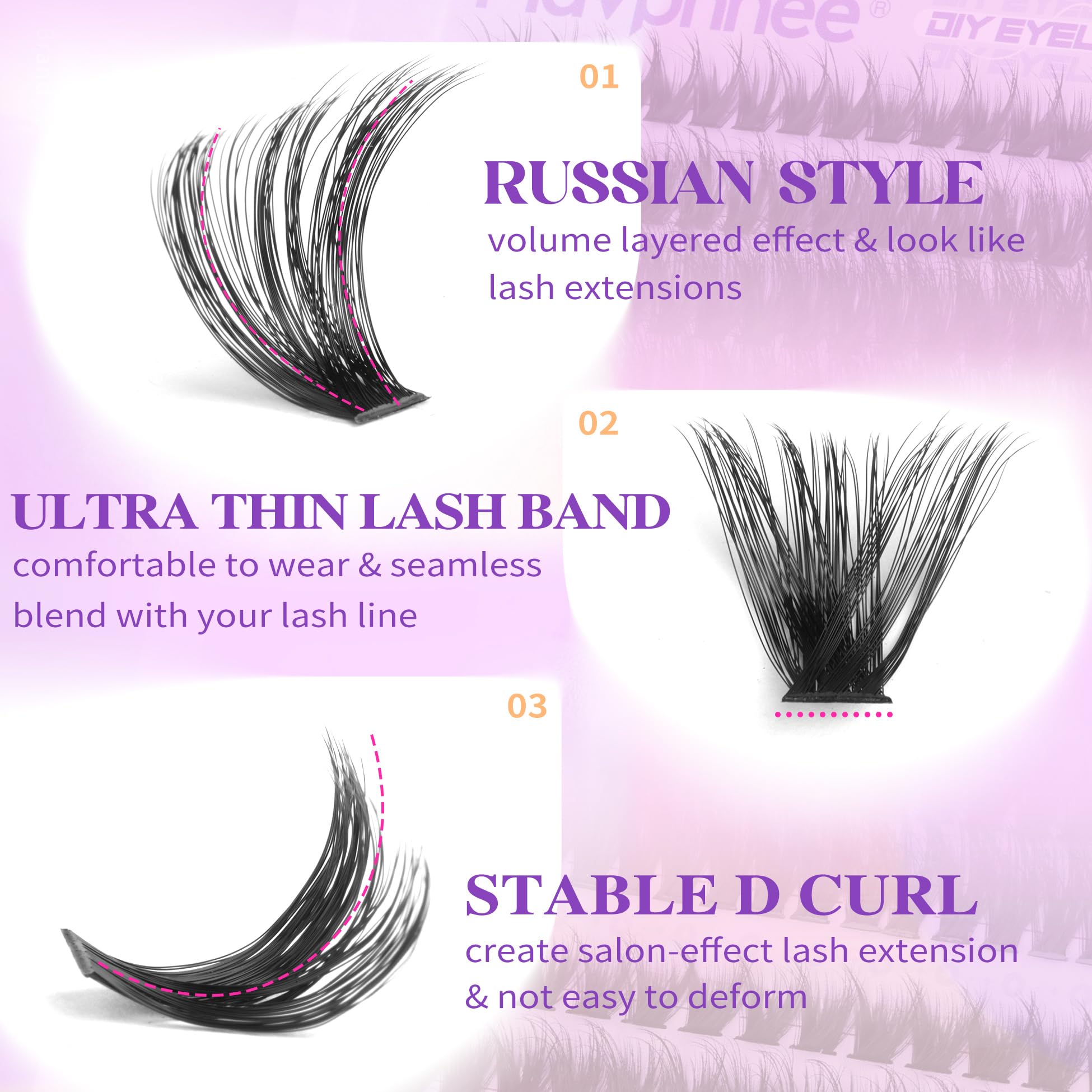 Mavphnee ultra-soft faux mink fibers for comfortable wear