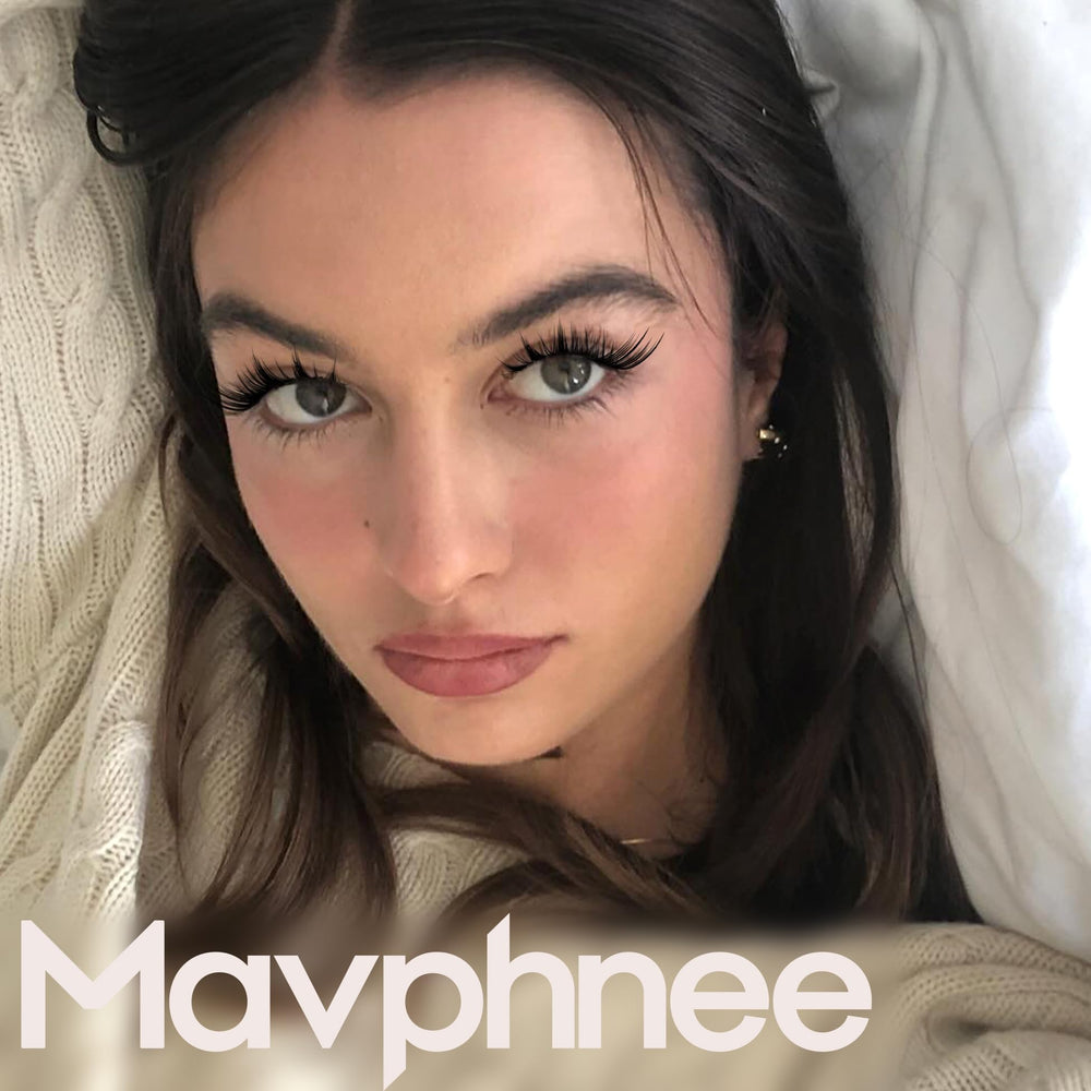 Mavphnee C-Curl detail blends soft volume with natural lashes