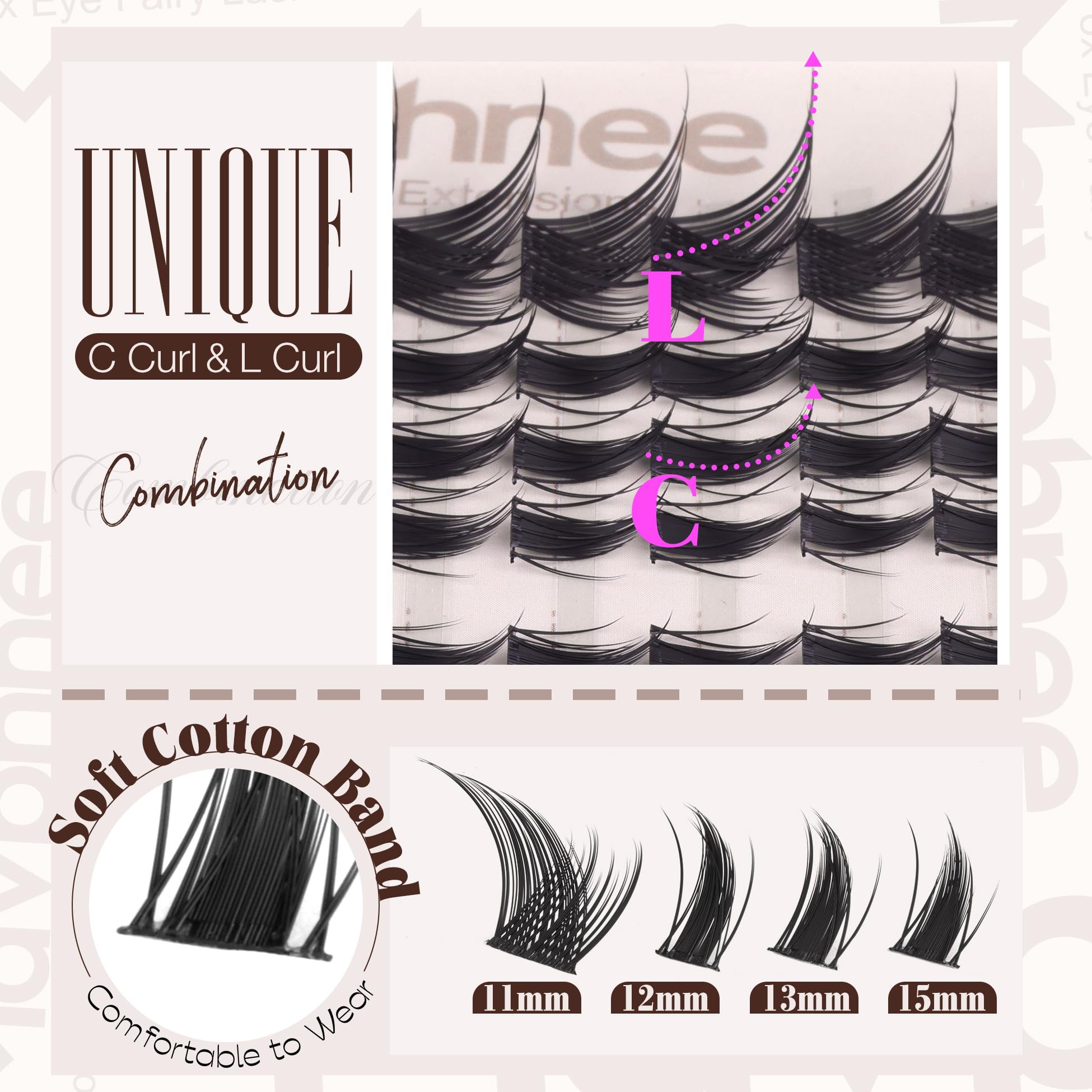 Mavphnee L-Curl outer lift enhances the fox-eye effect