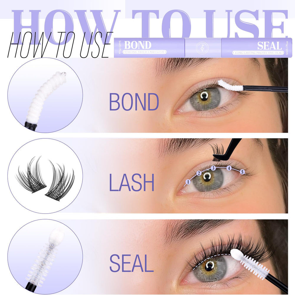 Mavphnee lavender scent enhances daily lash routine