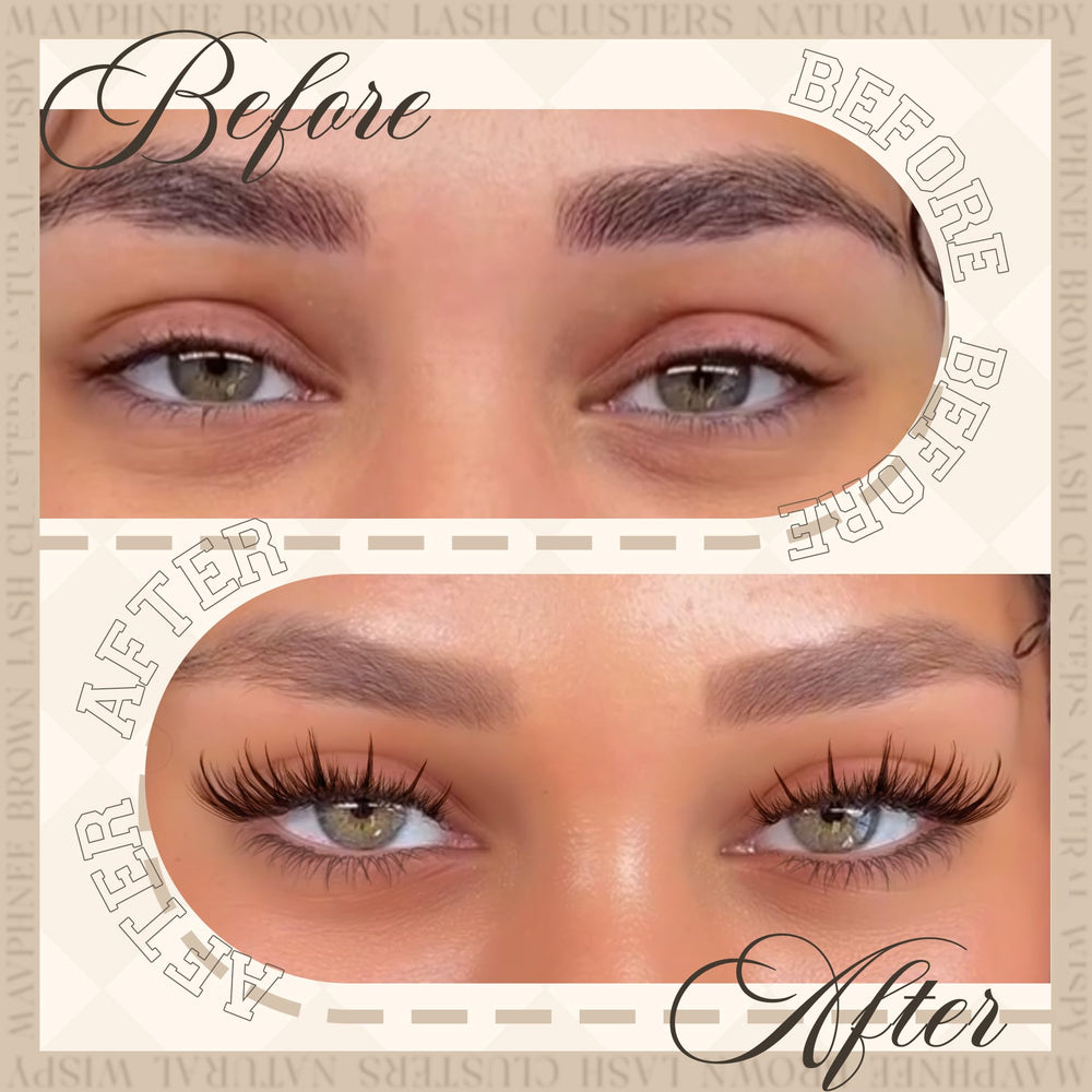 Mavphnee lightweight DIY lashes designed for comfortable all-day wear.